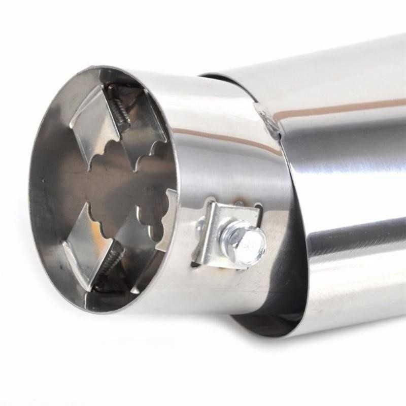 ElgMK Ujung Knalpot Muffler Exhaust Tip Tailpipe Curved Shape - ELG-10