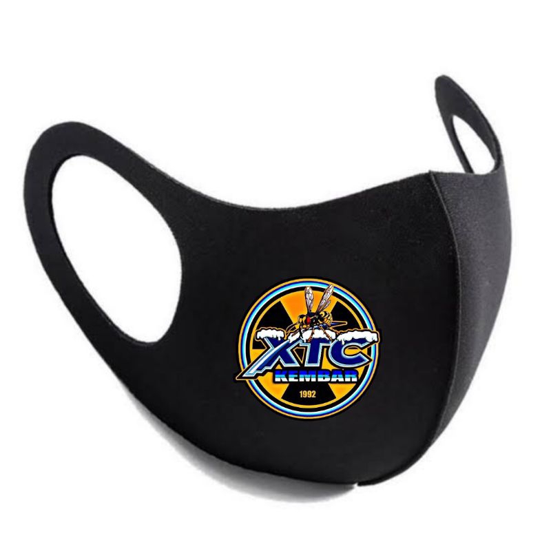 Masker Scuba Xtc Kembar Hitam