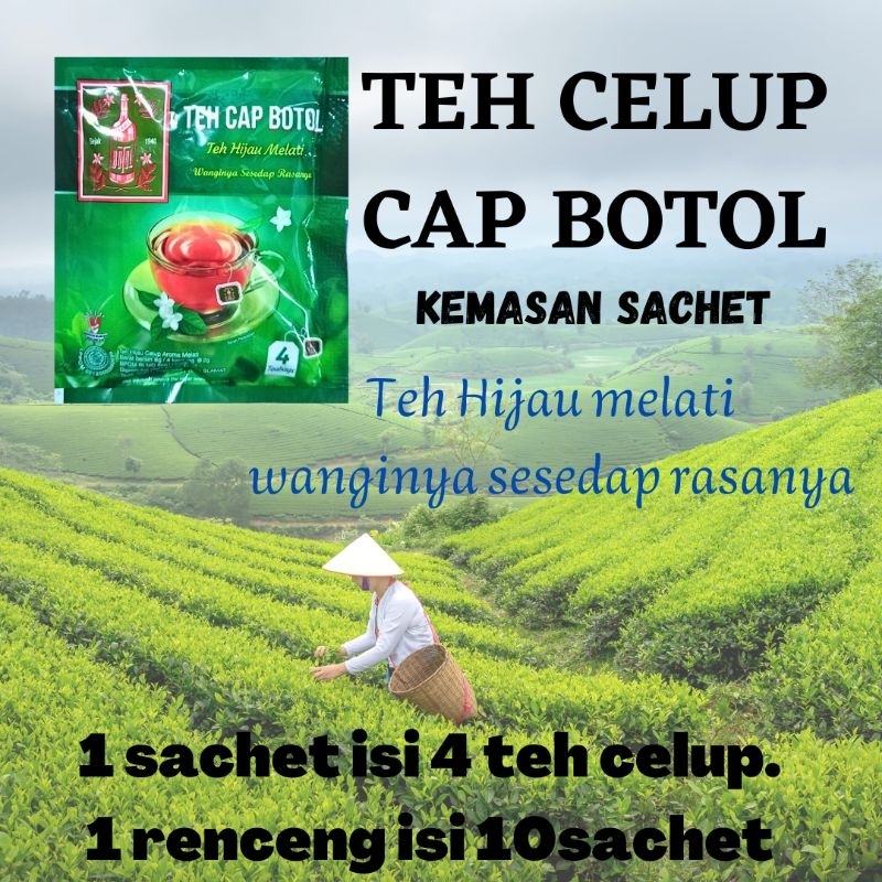 TEH CELUP CAP BOTOL HIJAU TEH HIJAU MELATI TEH MELATI TEH HIJAU TEH CELUPTEH HIJAU CAP BOTOL TEH CAP BOTOL TEH CELUP MURAH