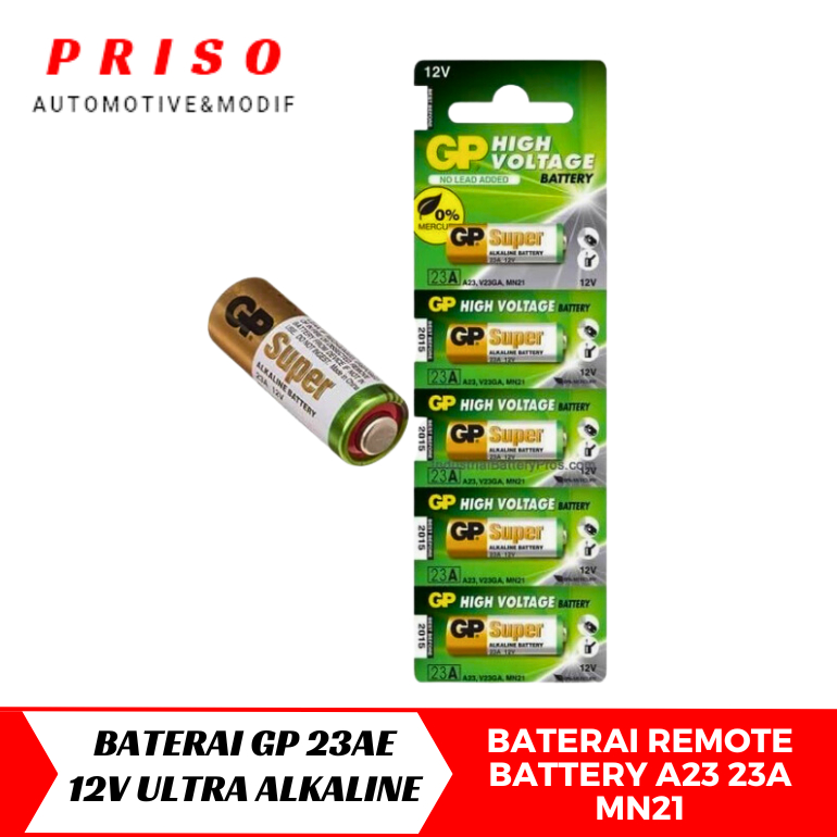Baterai Alkaline/Batre A23 23A - 12V