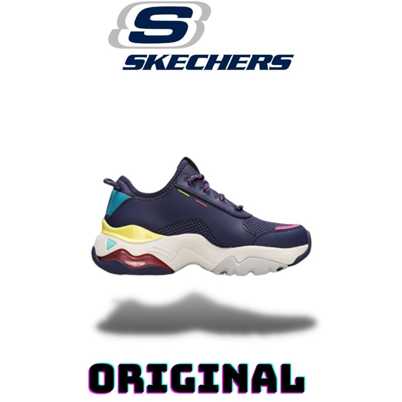 Skechers D'lites 3.0 Air Sky Ceiling Navy Multi ( 149086/NVMT ) Original