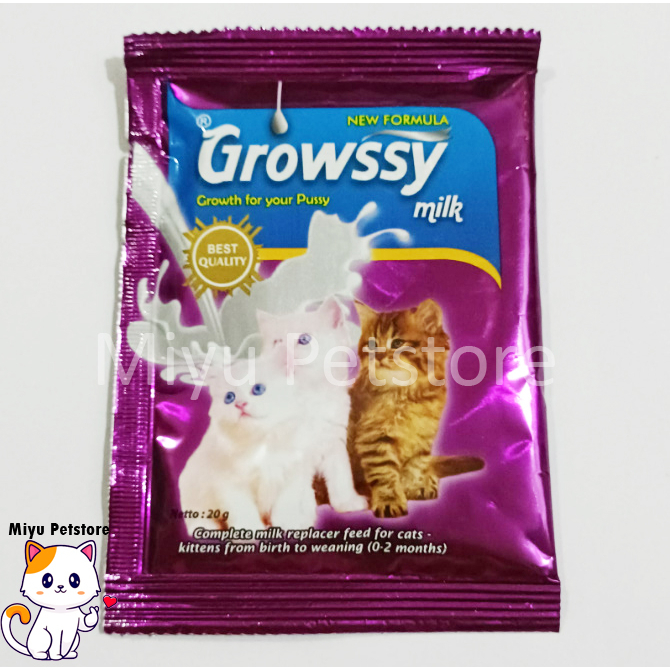 1 PC Susu Bayi Kucing Baru Lahir Susu Growssy Susu Anak Kucing Bayi Kucing Kecil