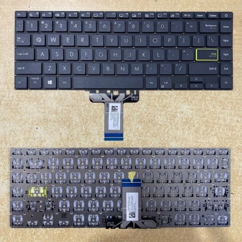 KEYBOARD ASUS VIVOBOOK E410 E410M E410MA - HITAM ORIGINAL