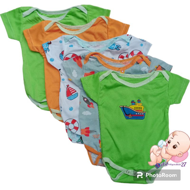 Satuan!!!1Pc Jumper Bayi Lengan Pendek-Baju Kodok Bayi Lengan Pendek-Perlengkapan Baby Murah Meriah