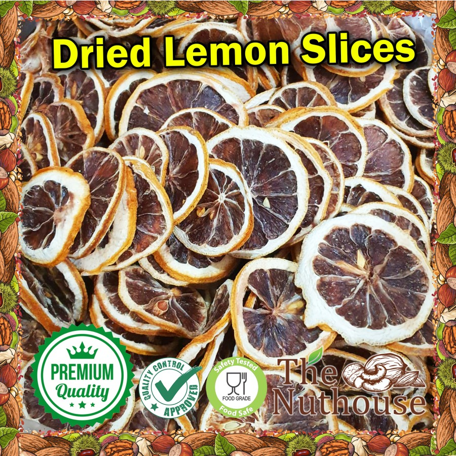 100gr Dehydrated Dried Lemon Slice / Irisan Lemon Kering [Buat Teh &amp; Makanan]