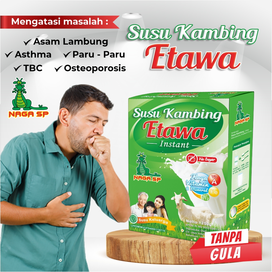 

Susu Kambing Etawa Naga SP 250g TANPA GULA [NO SUGAR]
