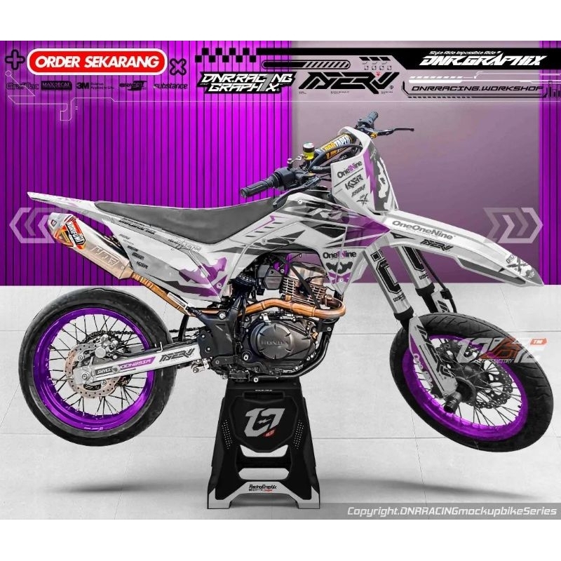 Decal Crf, Dtx, Klx, Gordon Custom Design Supermoto/Motocross
