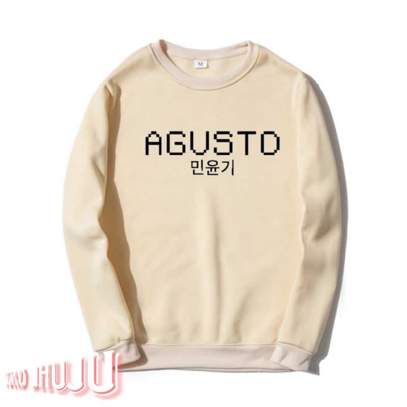 Sweater Suga Bangtan Agust D Hangul