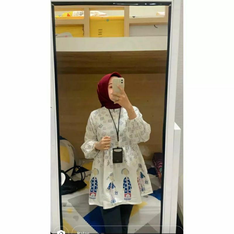 BAJU BATIK MODERN / BAJU BATIK KERJA / ATASAN BATIK BU TEJO