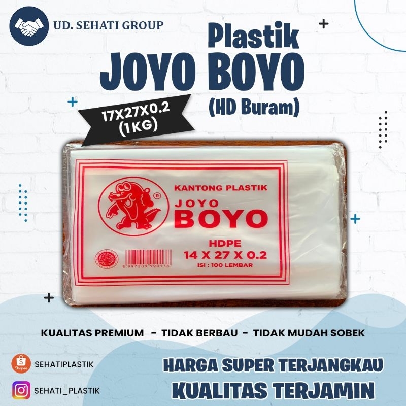 Joyo Boyo HD 1 kg, plastik joyo boyo