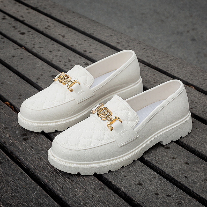 CYS Sandal Jelly Loafers Wanita Kekinian Sendal Formal Cewek Fashion Korea Import PVC Elegant Terbaru SPT-59