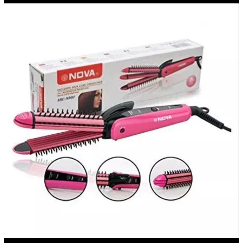NOVA 8890 Catokan Rambut Mini 3in1 NOVA 8890 Exclusive Hair Care 0131