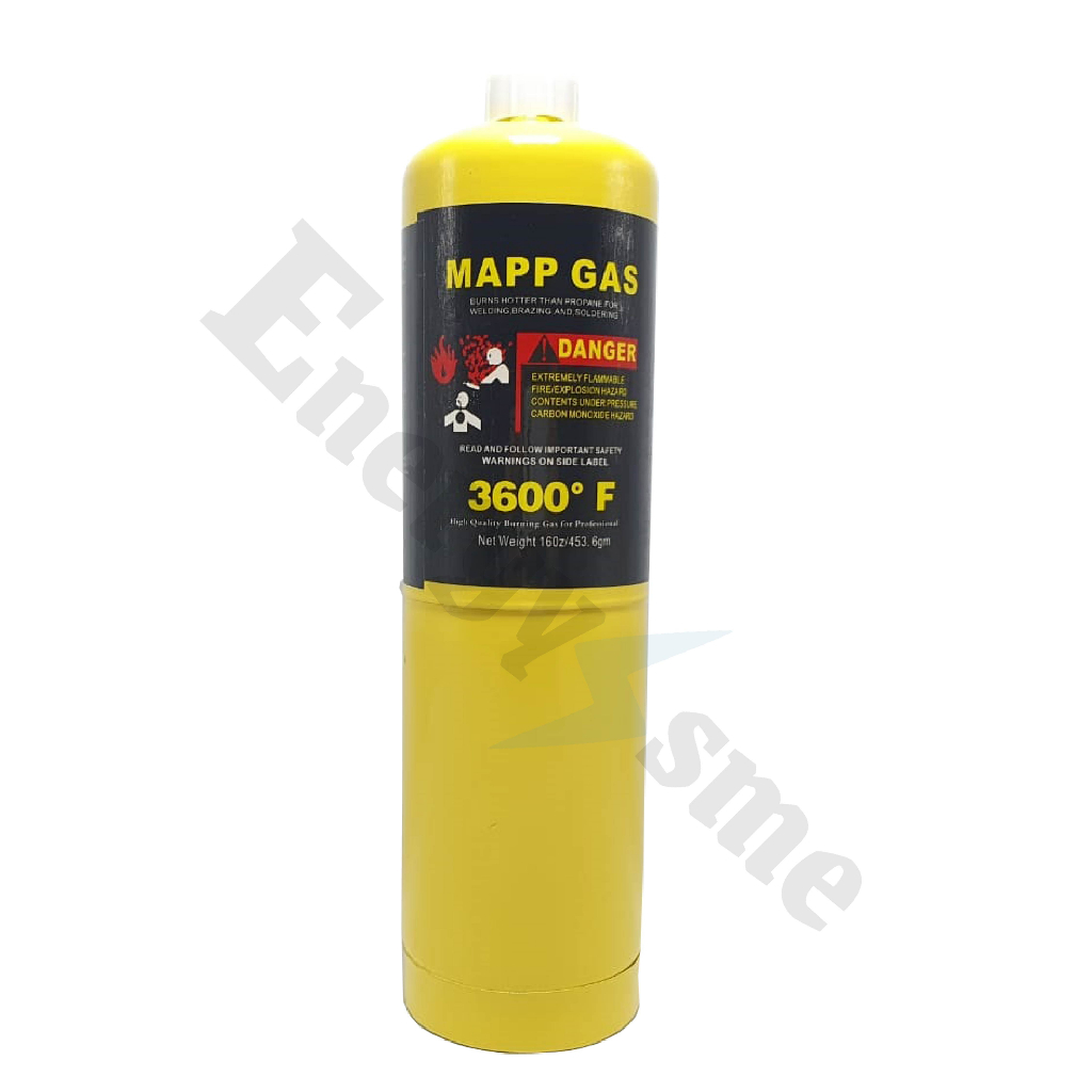 MAPP GAS / GAS MAPP 3600°F (FAHRENHEIT) 453.6GM