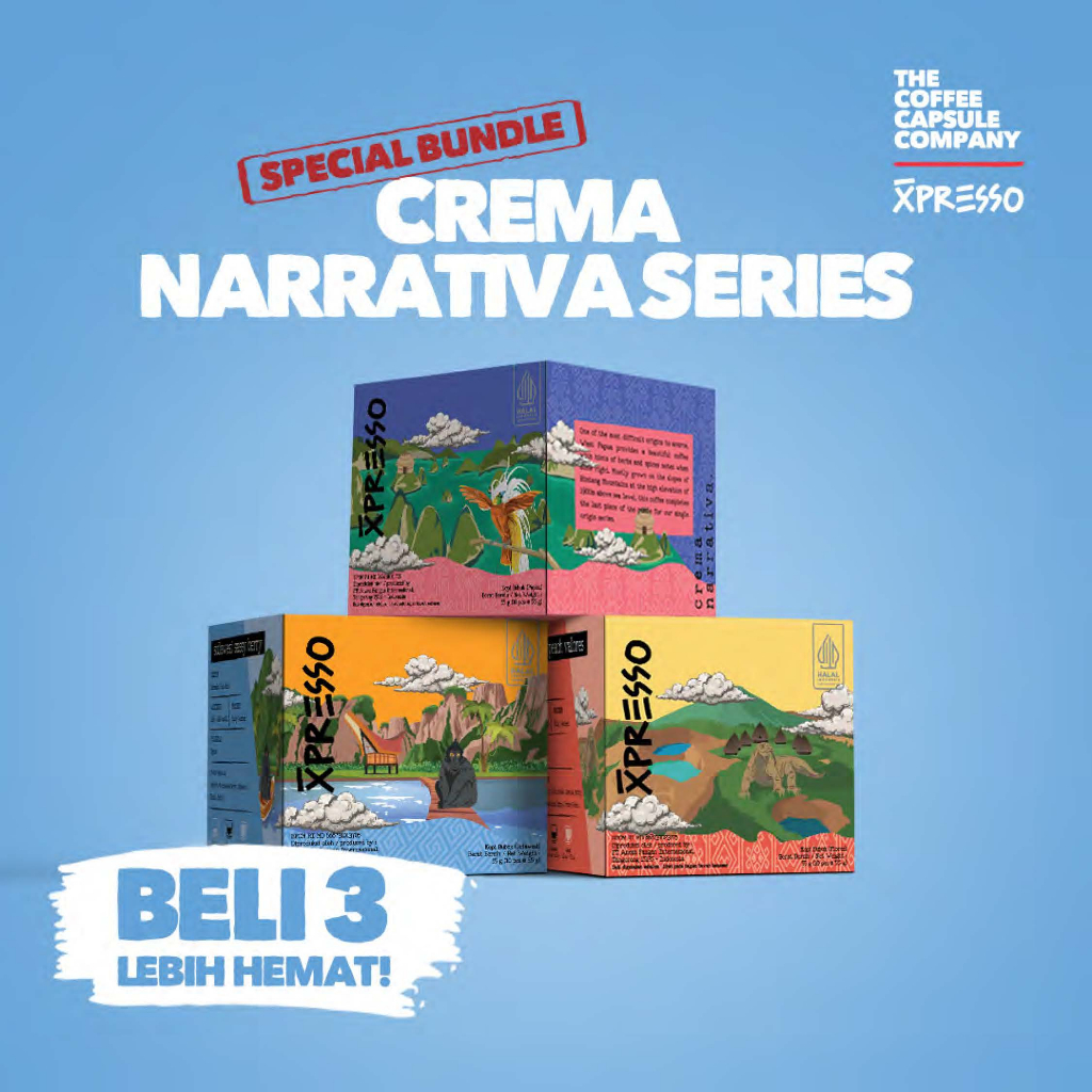 

Xpresso - Crema Narrativa Series - Nespresso Compatible