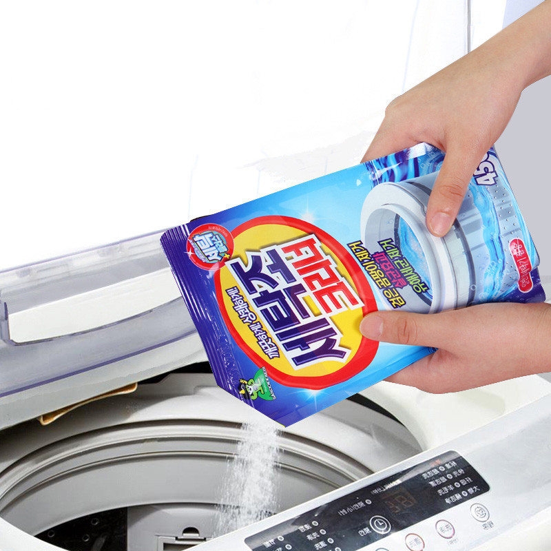 Bubuk Pembersih Tabung Mesin Cuci 450gr Serbuk Drum Tangki Berkerak Washing Machine Cleaner