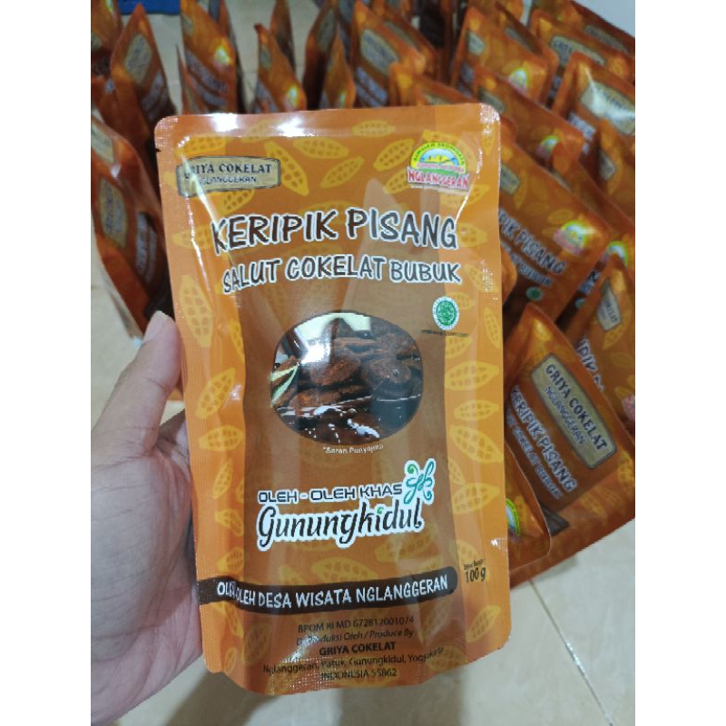 

pisang salut cokelat
