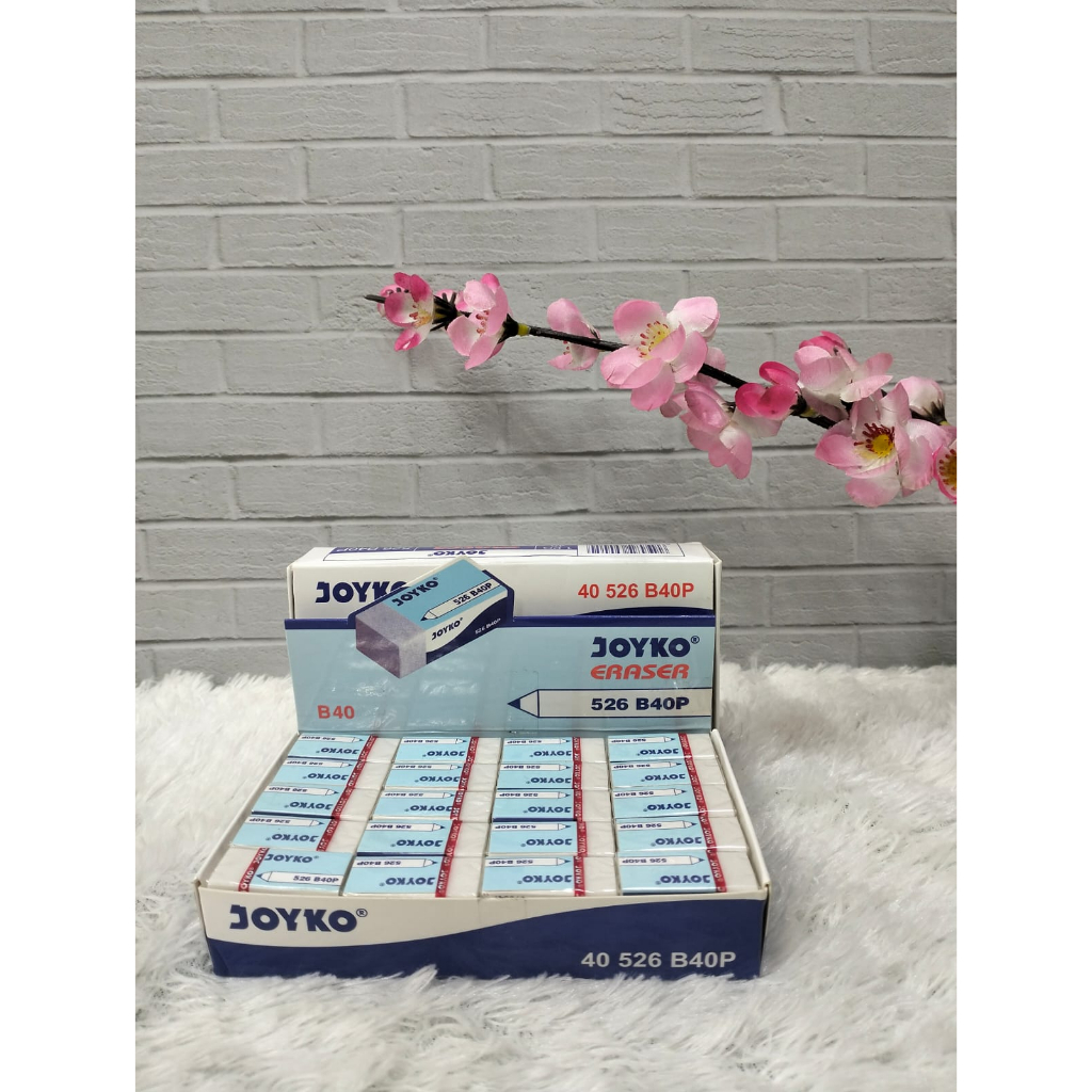 

Eraser / Penghapus Joyko 526-B40P 1BOX ISI 40PCS