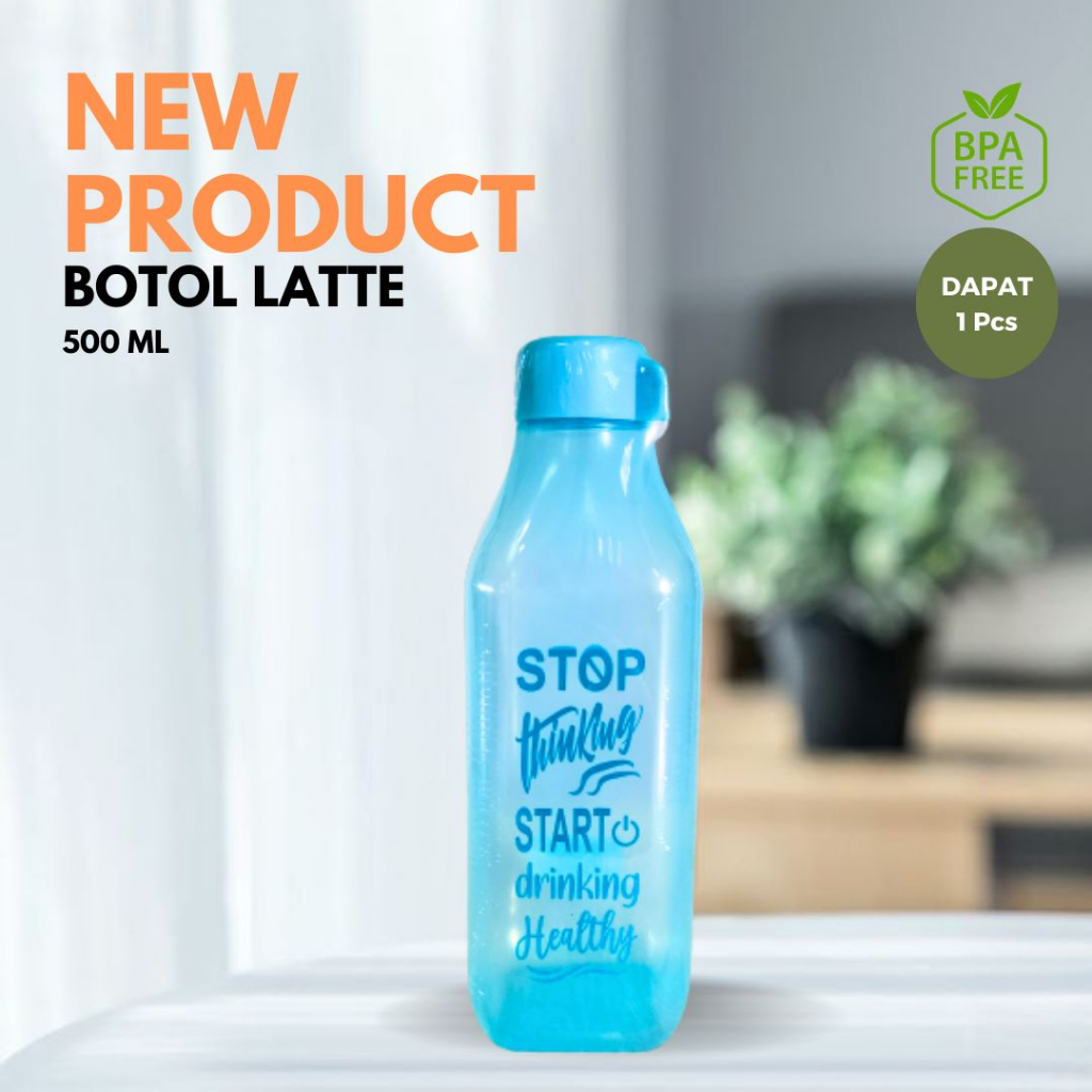 (DL) Botol Air Minum Latte 500ML / Botol Anak / Botol Souvernir