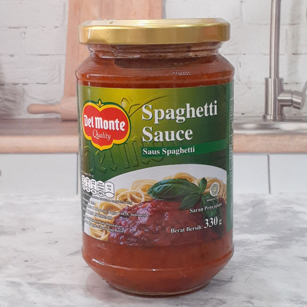 

Saus Spaghetti Delmonte kemasan botol 330g