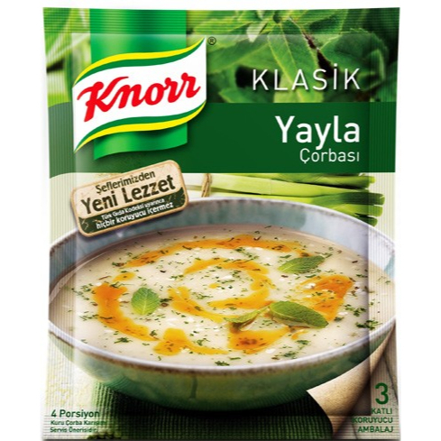 

Knorr Yayla Corbasi Yogurt Soup Mix Bumbu Sup Krim Turki Yayla Instant