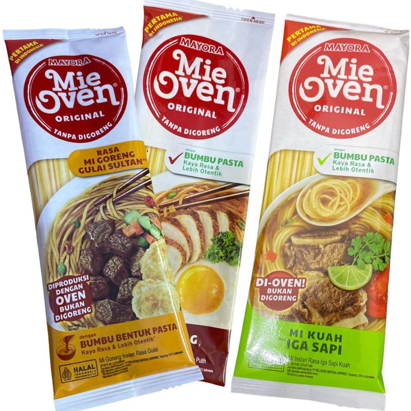 Mayora Mie Oven Rasa Ayam Bawang