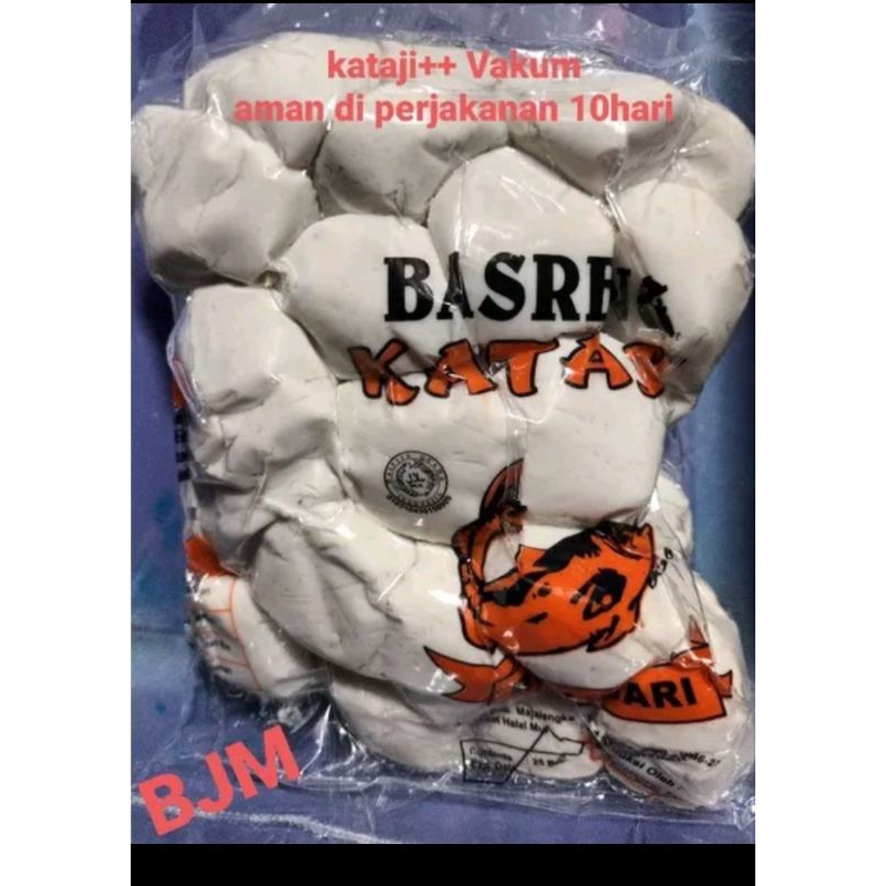 

kataji vakum isi 25butir berat 600-700gram