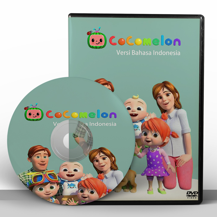 DVD Video Lagu Anak Cocomelon (66 Lagu - Versi Bahasa Indonesia)