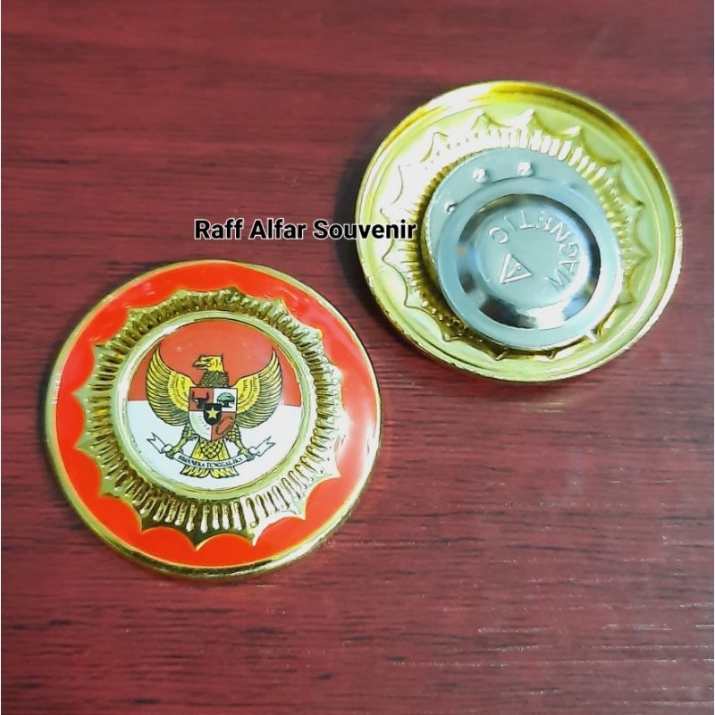 PIN GARUDA PANCASILA MAGNET - LENCANA GARUDA MAGNET