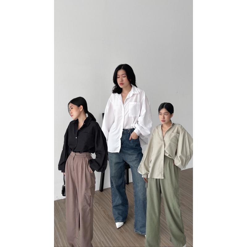 Amber Shirt / Kemeja Oversized
