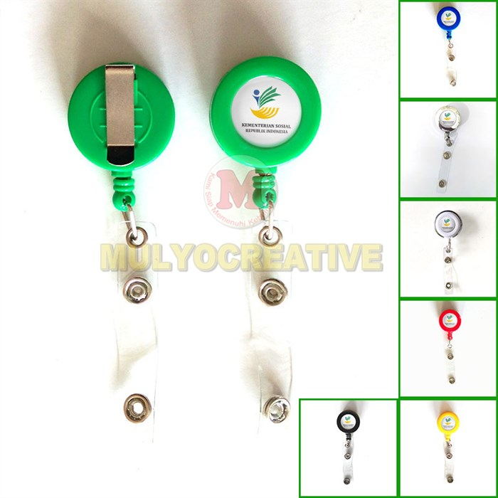 

ID Card Yoyo Kemensos Gantungan ID Card Holder Logo Kementerian Sosial