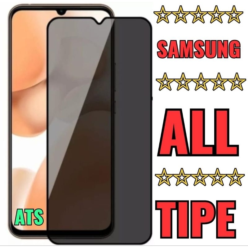 TG KACA TG SPY SAMSUNG ALL TIPE TG ANTI GORES SPY TEMPERED GLASS MATTE FILM CERAMIC PRIVACY SPY TYPE TIPE KATEGORI PELINDUNG LAYAR HANDPHONE TIPE PENGAMAN LAYAR DEPAN TIPE PELINDUNG LAYAR ANTI-SPY BAHAN PENGAMAN LAYAR TEMPERED GLASS SAMSUNG ALL TIPE TYPE