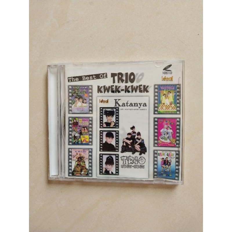 VCD THE BEST OF TRIO KWEK KWEK