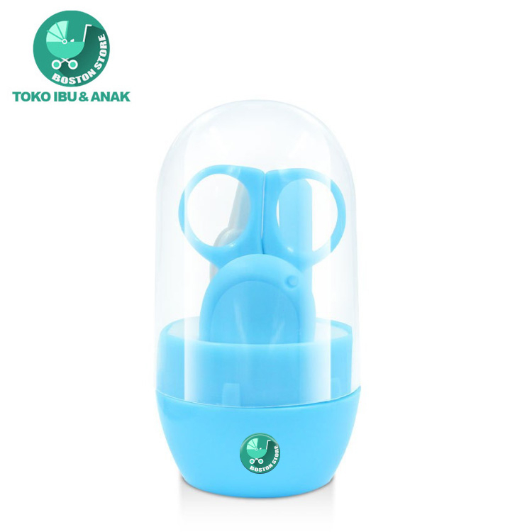 Bostonstore Alat potong kuku bayi Perawatan Bayi 4 in1 Gunting kuku Bayi