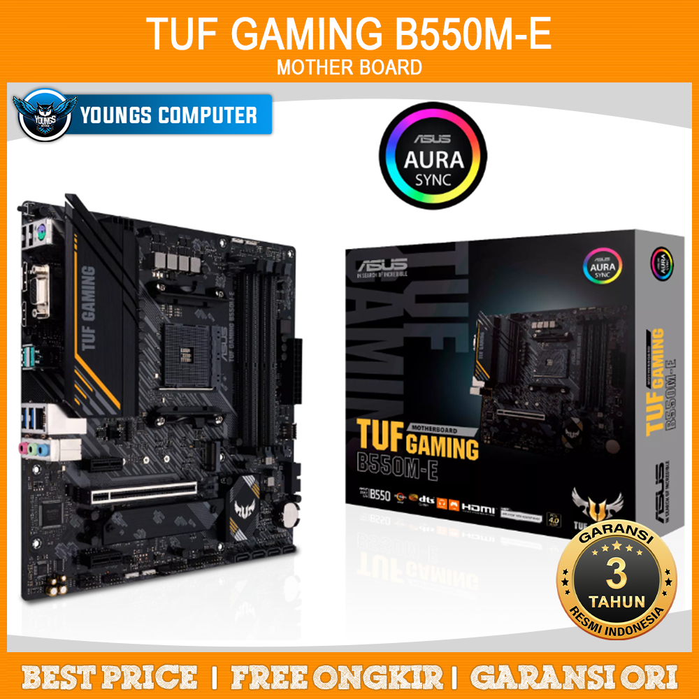 ASUS TUF GAMING B550M-E | MOTHERBOARD AMD AM4 DDR4 micro-ATX