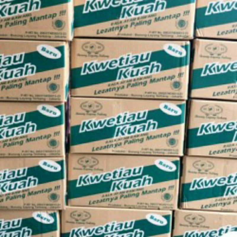 

Kwetiau kuah cap Burung Layang Terbang dus isi 20pcs