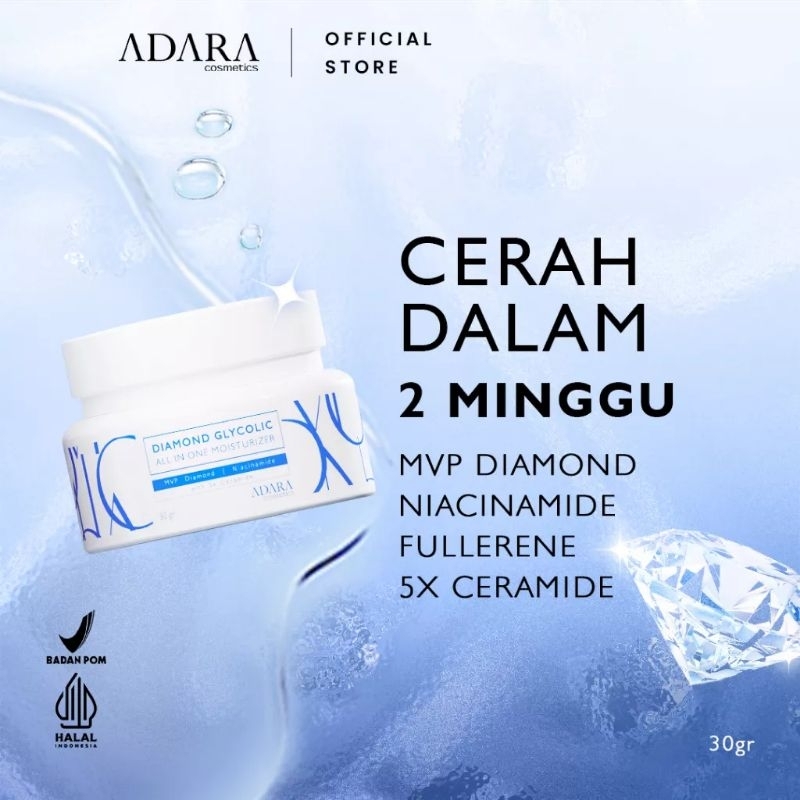 ADARA Diamond Glycolic All In One Moisturizer