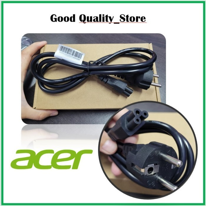 Kabel power adaptor 3 lubang laptop Acer Swift 3 Swift 5 Swift X Ori