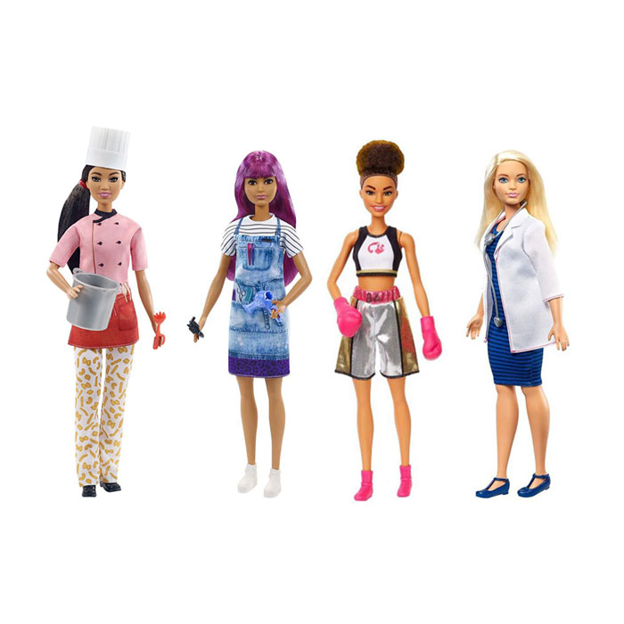 BONEKA BARBIE CORE CAREER DOLL-DVF50 ORIGINAL MATTEL (SATUAN) UKURAN 29CM