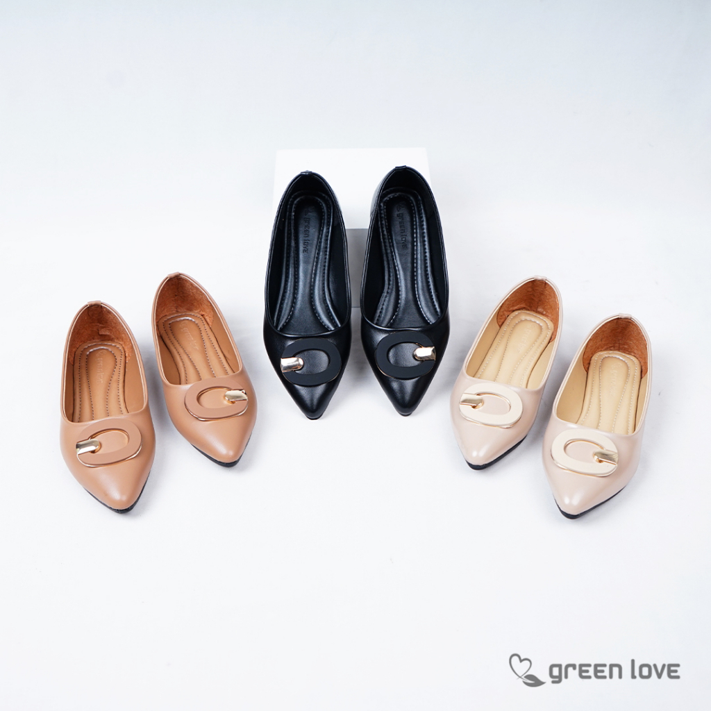 Green Love Sepatu Flat Wanita MARION