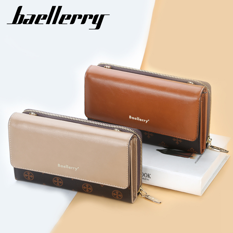 BAELLERRY N5580 Tas Selempang Wanita Dompet Wanita Tas Handphone Sling Bag PU Leather Premium WATCHKITE WKOS