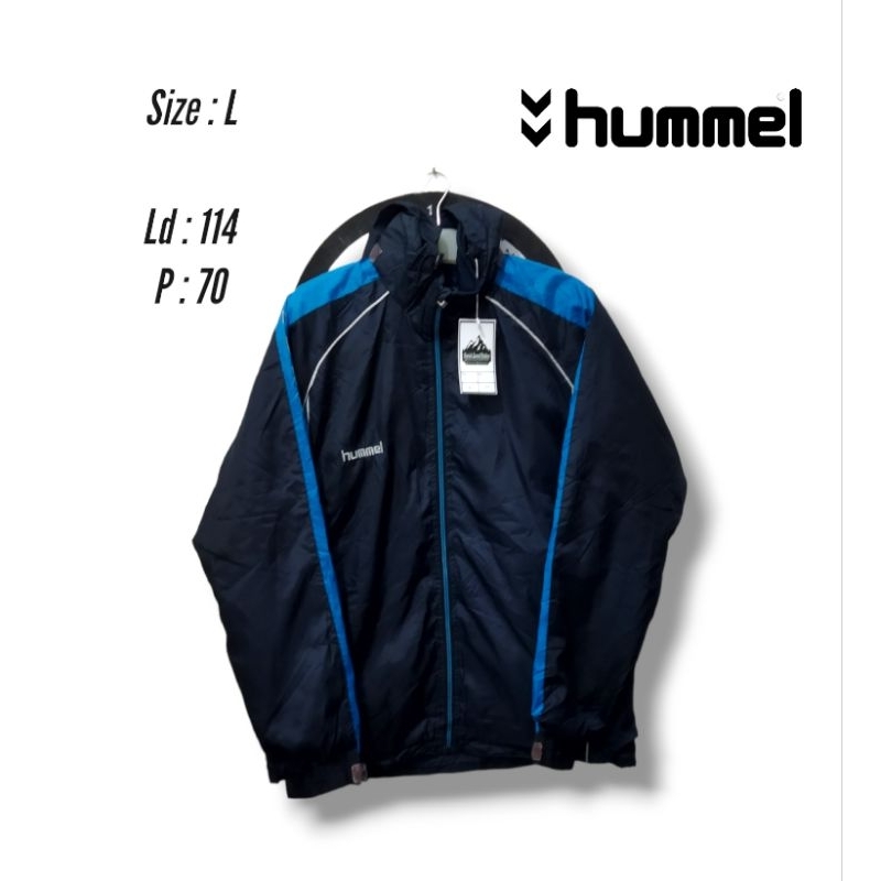 jaket outdoor hummel size l