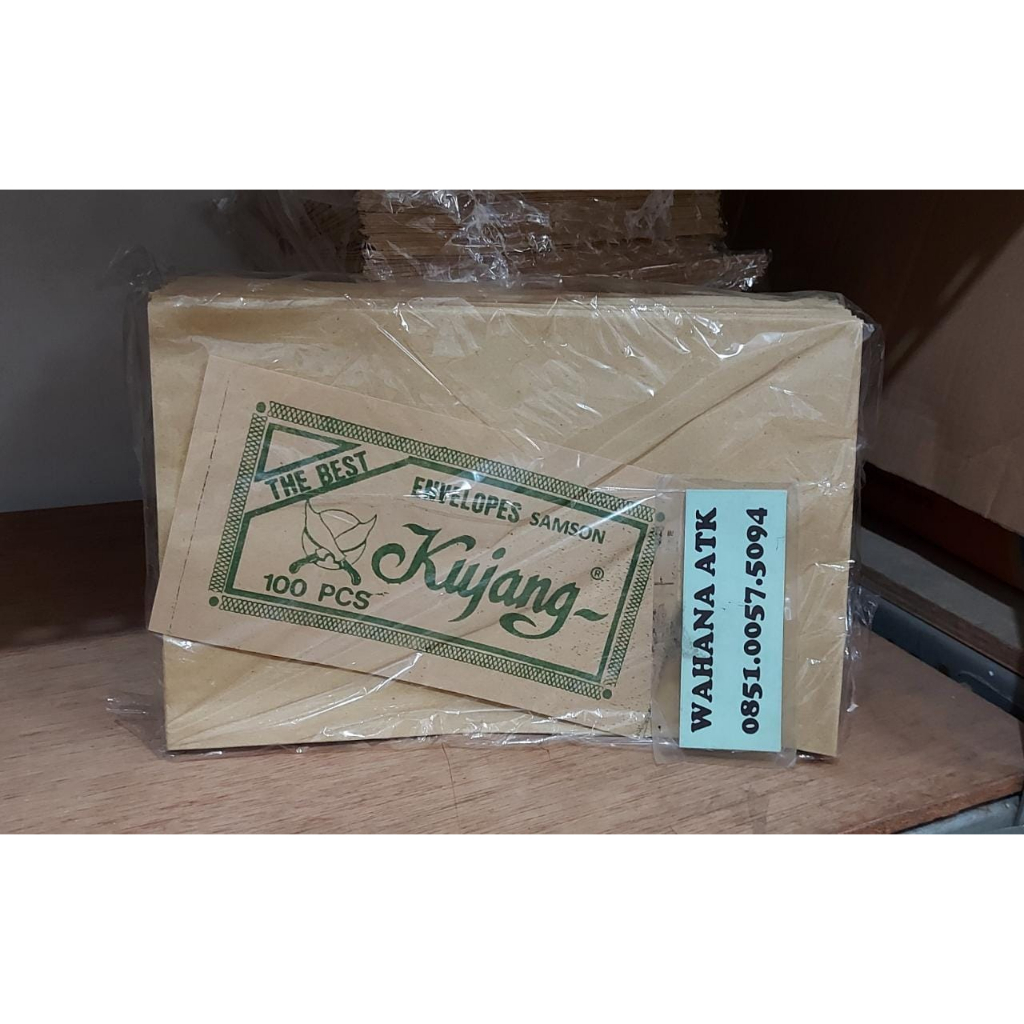 

Amplop COKLAT samson C - 1/2 folio 18 x 28 cm