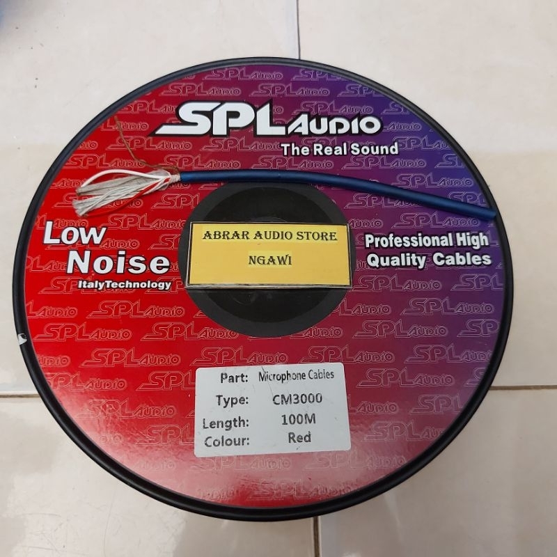 Kabel Microphone SPL Audio CM-3000 100 Meter