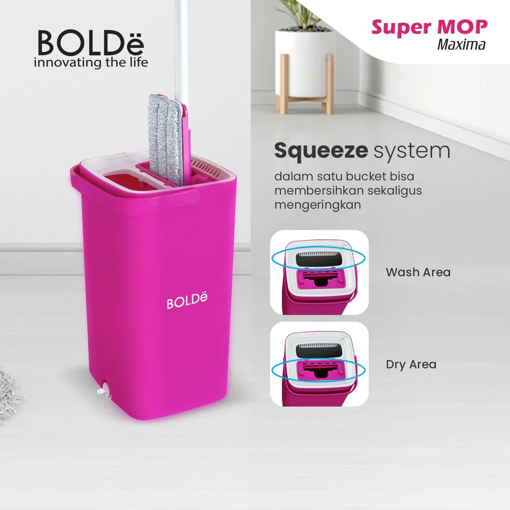 Bolde Super Mop Maxima Alat Pel Serbaguna  - Random