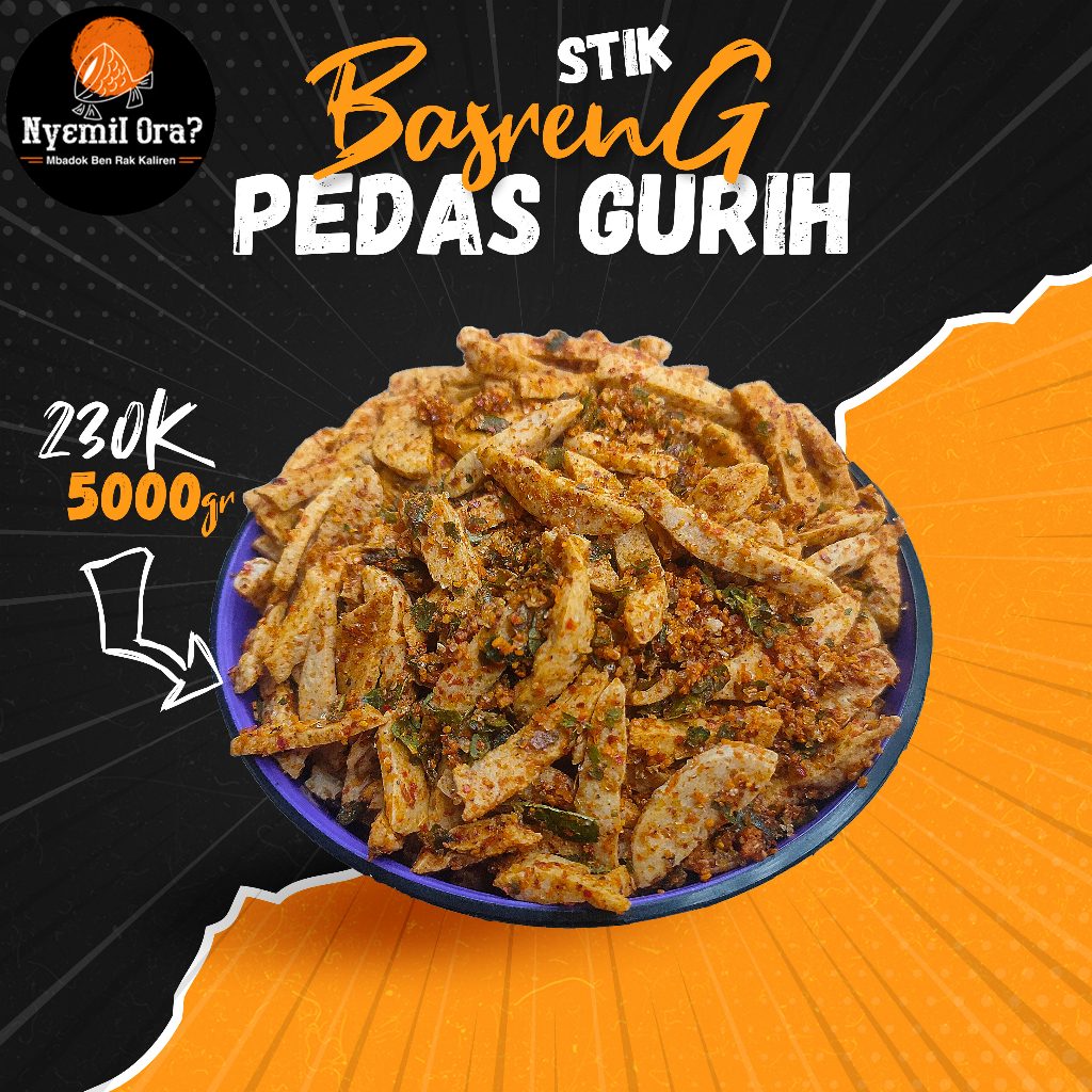 

Stik Basreng Pedas Gurih Daun Jeruk 5kg