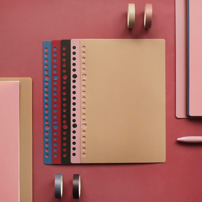 

PANMOMO DIY Minimalist Binder Cover Retro A5 B5 / Sampul Binder Polos