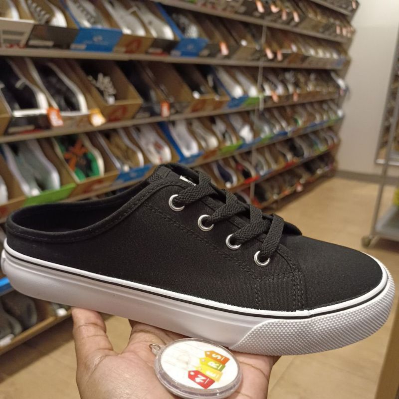 SNEAKERS RIEDER MULE BLACK 197133 SEPATU WANITA AIRWALK BY PAYLESS