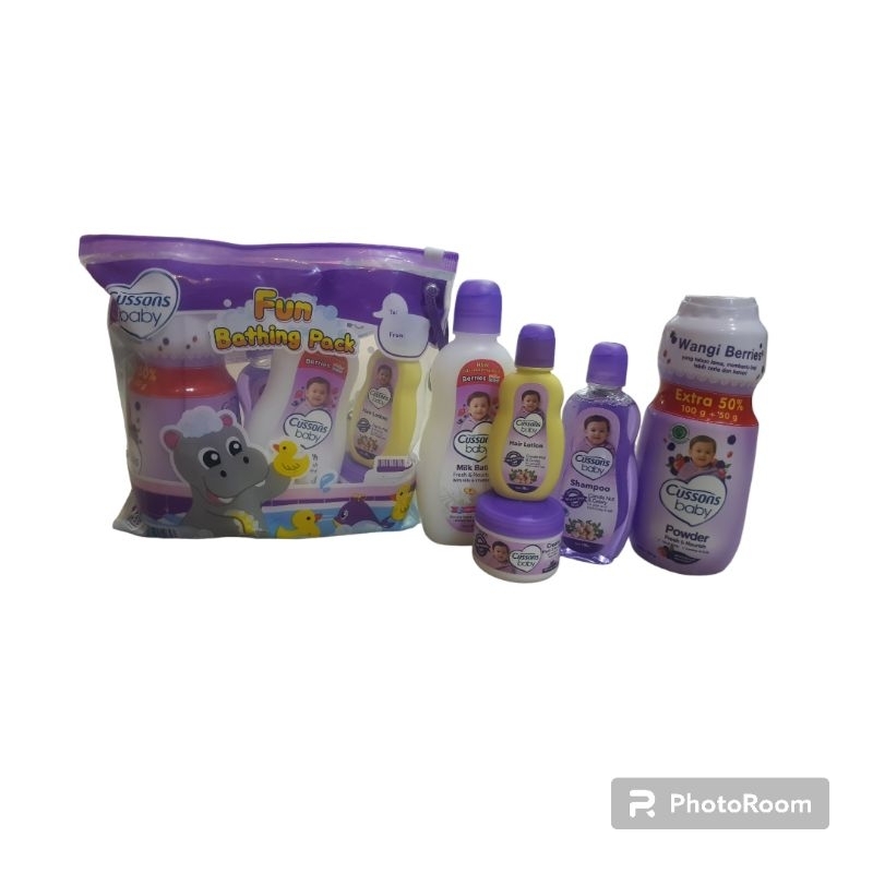 CUSSONS BABY FUN BATHING BAG PACK(8998103012643)