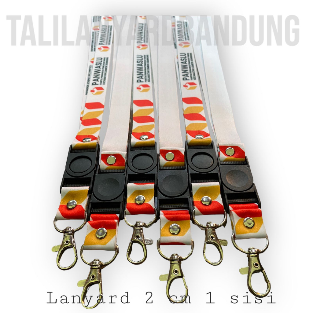 

CUSTOM!Tali LANYARD ID CARD CUSTOME PRINTING 2 CM 1 MUKA/CETAK TALI LANYARD PRINTING SUBLIM/GANTUNGAN TALI LANYARD CUSTOME