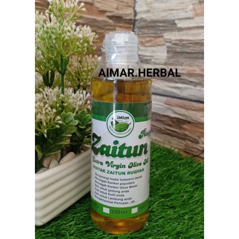 

Minyak Zaitun Extra Virgin Olive Oil Ibtiqo 250ml | Minyak Zaitun Bisa Di Minum
